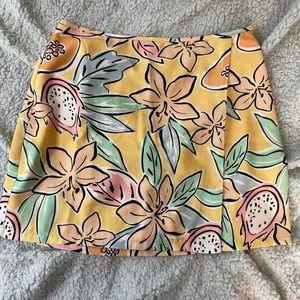 Wrap Mini Skirt